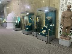 Uzbekistan History State Museum entrance with people