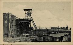 Historic postcard of Sodingen district in Herne, North Rhine-Westphalia, Germany before World War I