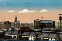 Historical postcard of Sodingen in Herne, North Rhine-Westphalia, Germany before World War I