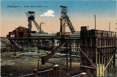 Vintage postcard of Sodingen, Herne, North Rhine-Westphalia, Germany before World War I