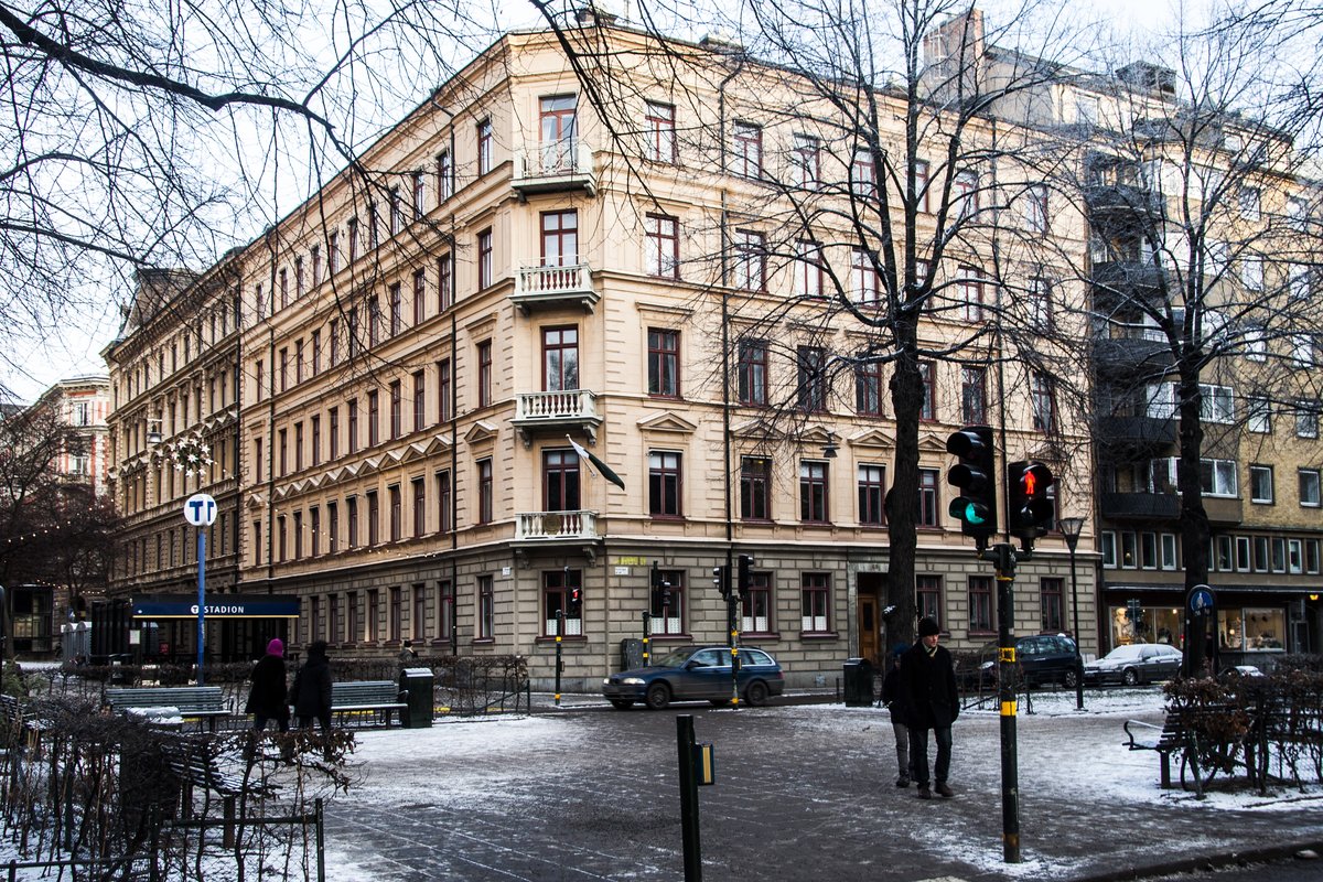 Embassy of Pakistan building in Stockholm, Sweden