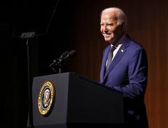 President Joe Biden delivering keynote address at LBJ Presidential Library for 60th Anniversary of Civil Rights Act