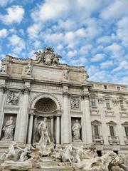 Trevi Fountain in Rome during daytime
