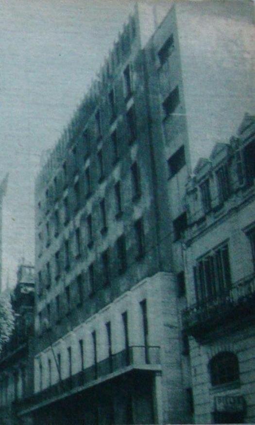 Facade of the Teatro Coliseo building in Buenos Aires