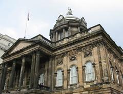 Liverpool Town Hall exterior in daylight