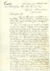 Handwritten letter by Moltzer in Dutch language