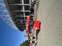 Ernst Happel Stadium in Vienna, Austria, June 2022