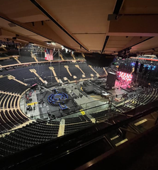 Interior of Madison Square Garden 2024 with a large crowd