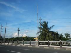 Mabini Bridge and A. Lacson Avenue-Mabini Bridge Fly-Over spanning Pasig River in Manila
