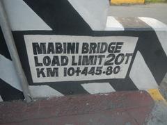 Mabini Bridge over the Pasig River in Manila connecting A. Lacson Avenue with Paco, Pandacan, Sampaloc and San Miguel districts