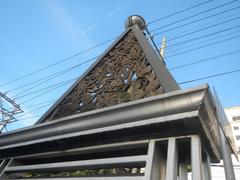 Mabini Bridge connecting A. Lacson Avenue-Mabini Bridge Fly-Over over Pasig River in Manila