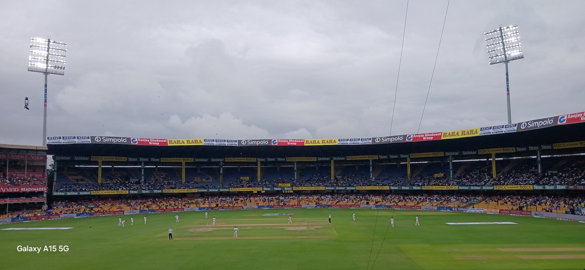 Chinnaswamy Stadium during India vs New Zealand Test Match October 2024