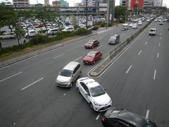 North Avenue and EDSA interchange with SM City North EDSA in Quezon City