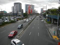 North Avenue and EDSA interchange with SM City North EDSA mall in Quezon City