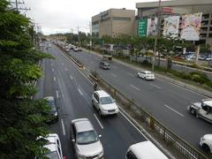 North Avenue and EDSA interchange near SM City North EDSA in Quezon City
