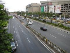 North Avenue and EDSA interchange with SM City North EDSA in Quezon City