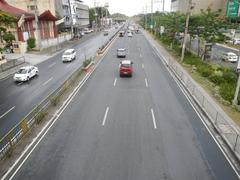 North Avenue and EDSA interchange near SM West Trinoma in Quezon City