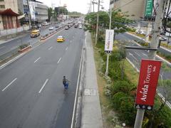 North Avenue and EDSA interchange near SM West in Quezon City