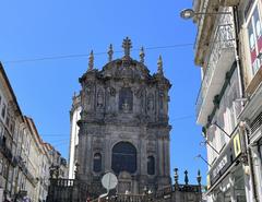 Clerigos Church facade in Porto, Portugal showcasing baroque architecture