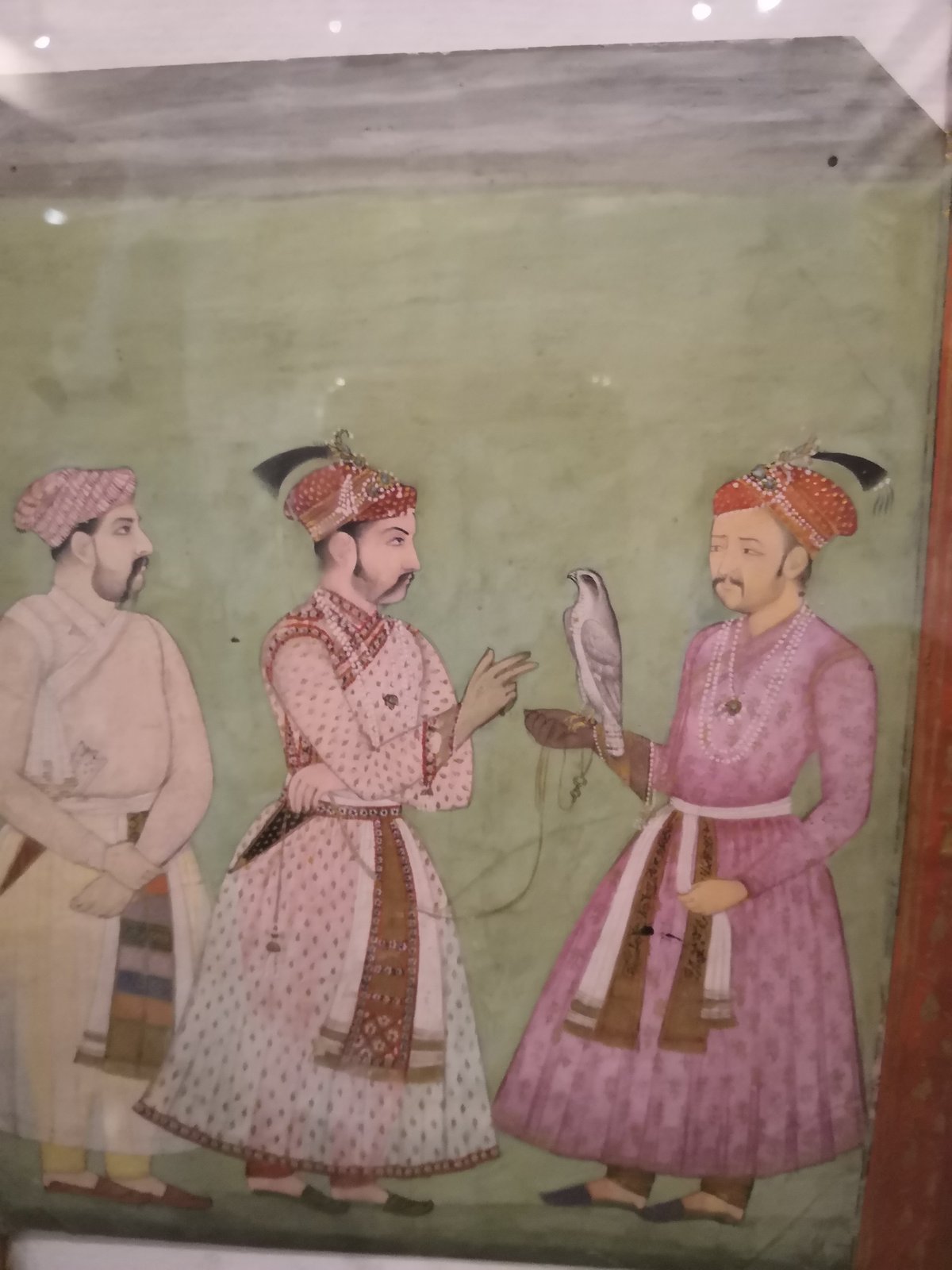 18th century painting of Mughal Emperor Akbar from Deccan