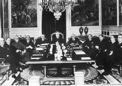First meeting of the fourth government of Manuel Azaña Díaz