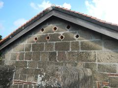 Baluarte de San Diego Gardens with historic stone fort and curved corners in Intramuros Manila