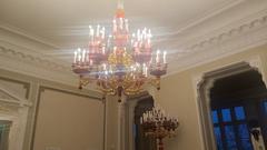 Anichkov Palace interior with classic ornate architecture and elegant decorations