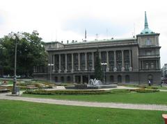 The Presidential Office building of Serbia in Belgrade
