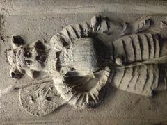 15th to 16th century St. Wenceslas furnace bricks from Strakonice