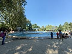 Fountain on Margaret Island in Budapest