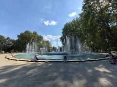 Fountain on Margaret Island in Budapest