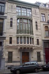 Tassel House in Brussels architectural exterior view