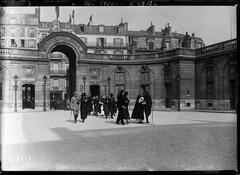 Blind war veterans reception at Palais de l'Élysée, Paris, March 22, 1920