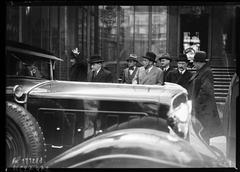 French ministers at the Council of Ministers meeting at the Élysée Palace in Paris on April 25, 1933