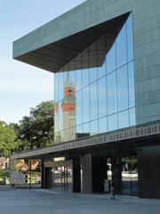 Helsinki Music Centre modern architecture in Helsinki Finland