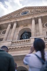 U.S. Marines with 6th Marine Regiment visiting Les Invalides Museum in Paris honoring WWI sacrifices