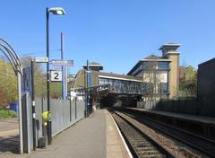 Jewellery Quarter railway station exterior in West Midlands, England