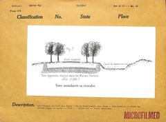Ancient secondary roads of the Appian Way in the Pontine Marshes from an 1875 atlas by Alfred Leger depicting Roman mining and metallurgy routes