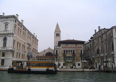Appontement San Samuele on the Grand Canal in Venice, Italy