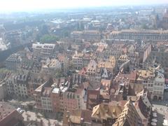 View of Strasbourg Old Town from the Strasbourg Cathedral