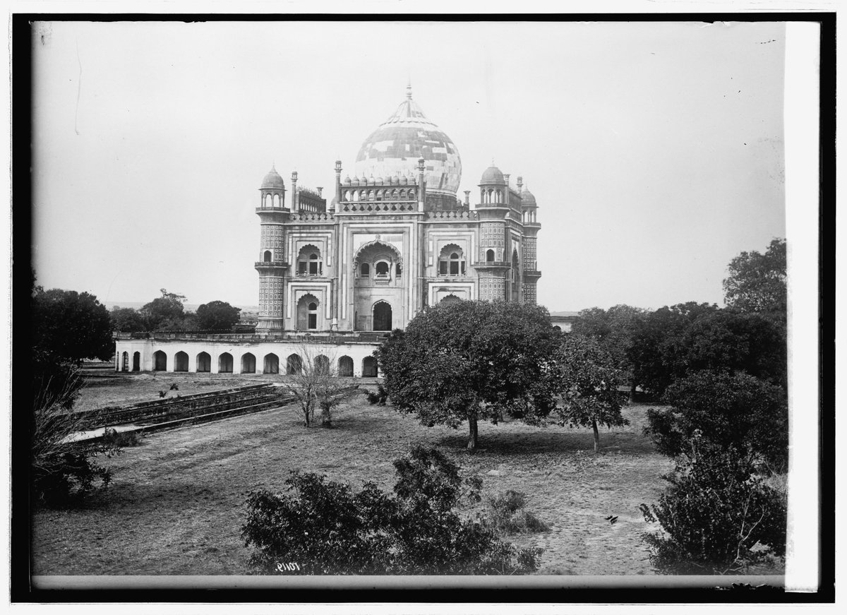 Palace at Delhi in India, Asia, historical architecture