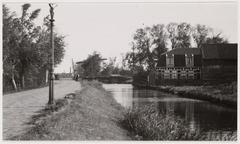 Buikslotermeerdijk street view southward at number 42 in 1922