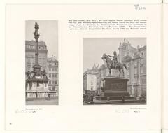 Historic black and white photograph of Vienna cityscape and surroundings in 1912