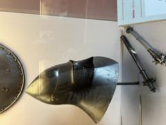 Medieval suit of armor displayed at the Doge's Palace