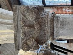 Intricate sculpture at Palais des Doges in Venice