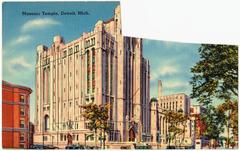 Masonic Temple building in Detroit, Michigan