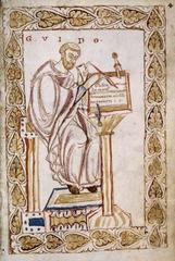 Portrait of Guido van Arezzo, medieval music theorist