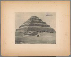 Step pyramid of Djoser in Saqqara, ancient Egyptian archaeological site
