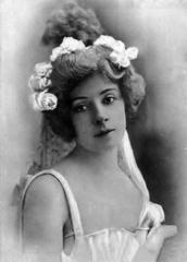 Portrait of Amélie Diéterle in costume as Queen Omphale from the opéra-bouffe Labours of Hercules