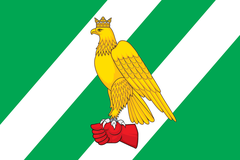 Flag of Sokolniki municipality in Moscow Russia